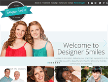 Tablet Screenshot of bracesbybenton.com